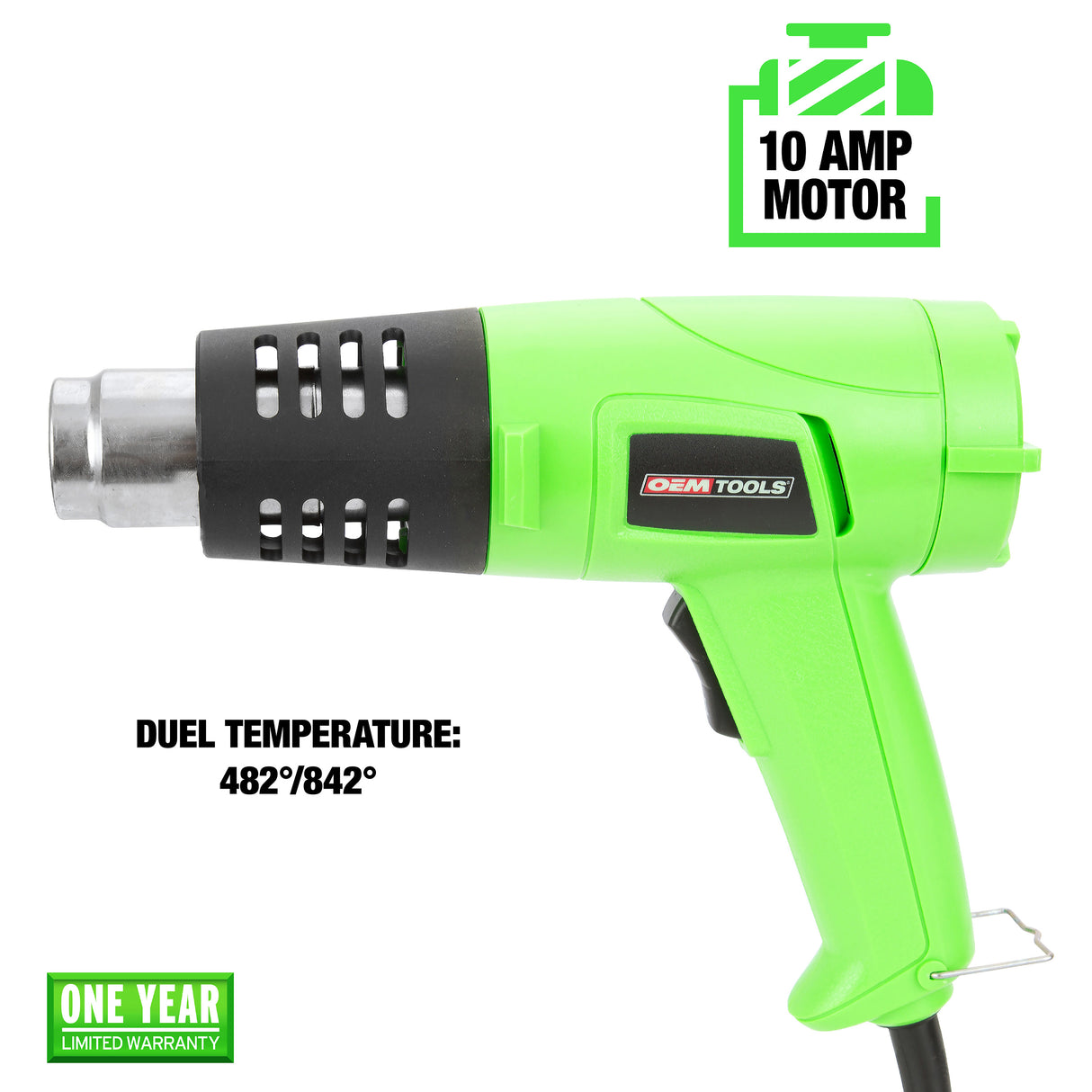 OEMTOOLS 24665 Dual Temp Heat Gun Additional Image 1
