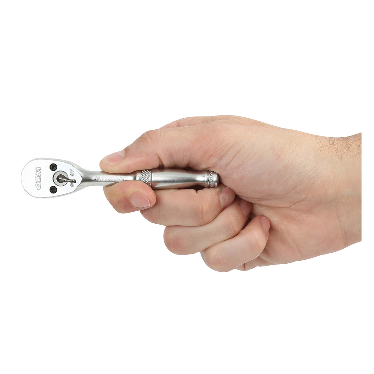 OEMTOOLS 22900 1/4 Drive 4-1/4 Inch Ratchet with Standard Handle Additional Image 5