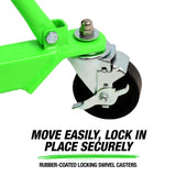 OEMTOOLS 26842 1 Ton 2 Stage Telescoping Transmission Jack Additional Image 3
