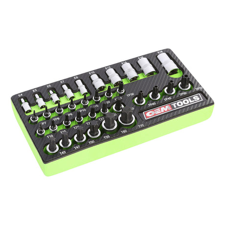 OEMTOOLS 68964 Star Bits Socket and Magnetic Tray Additional Image 2