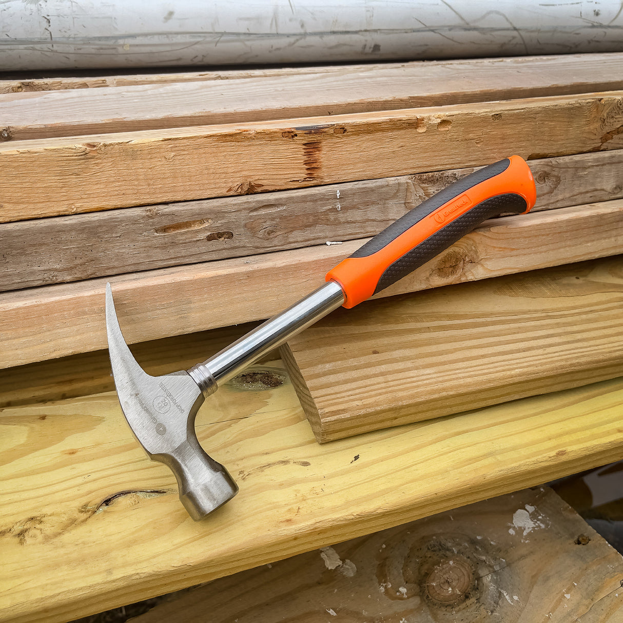 GreatNeck S16S Steel Straight Claw Hammer (16 Oz.) Additional Image 6
