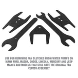 OEMTOOLS 37141 Fan Clutch Wrench Set Additional Image 3