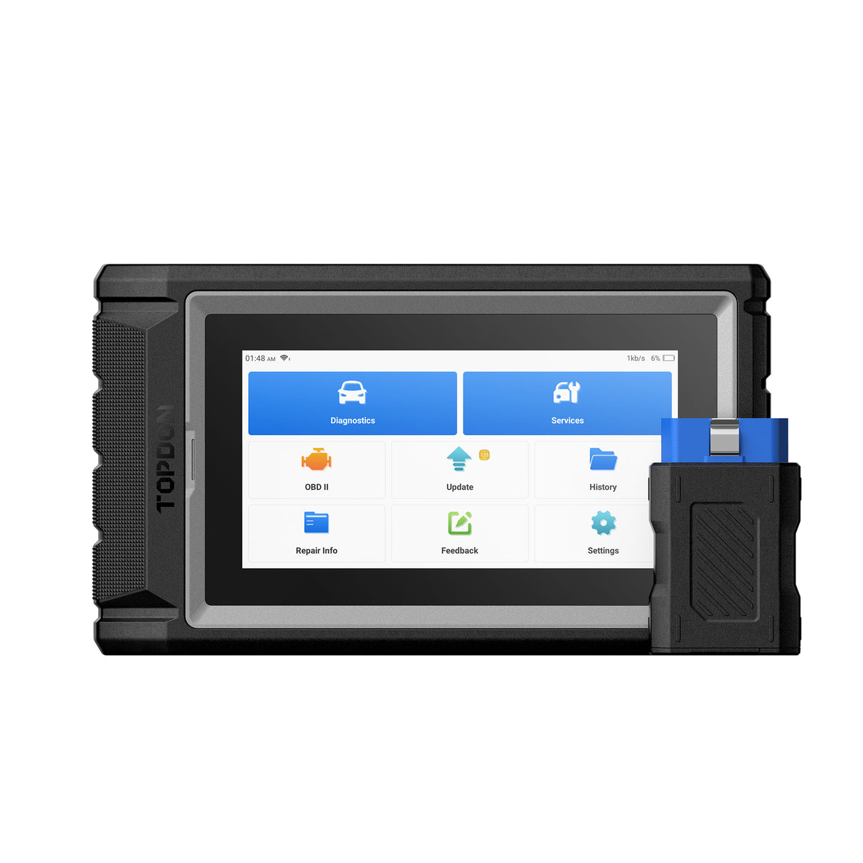 TopDon AD800BT2 6in. Bluetooth Scan Tool w/Service Functions & CAN-FD Main Image