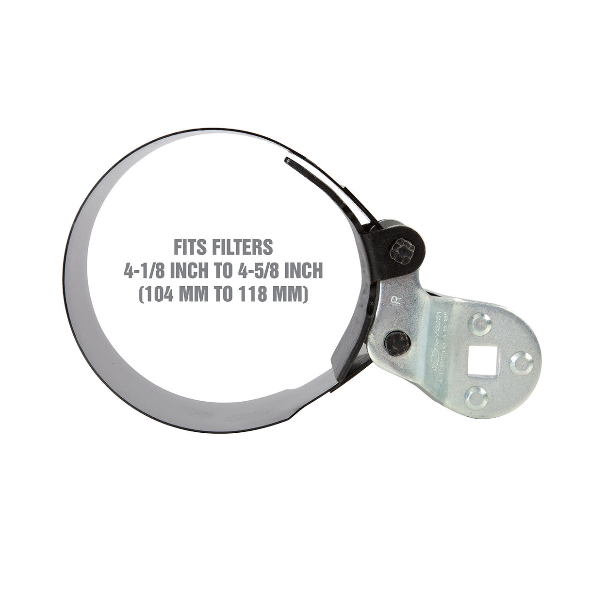 OEMTOOLS 25231 4-1/8in. to 4-5/8in. Heavy Duty Truck Oil Filter Wrench Additional Image 1