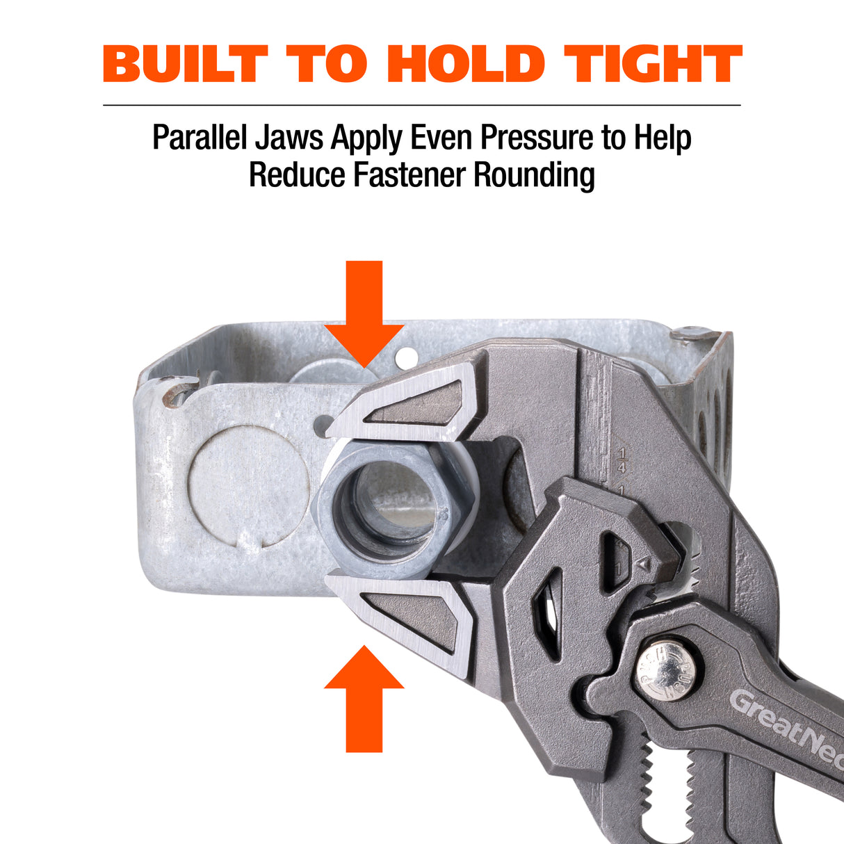 GreatNeck 68402 10in. Pliers Wrench Additional Image 3