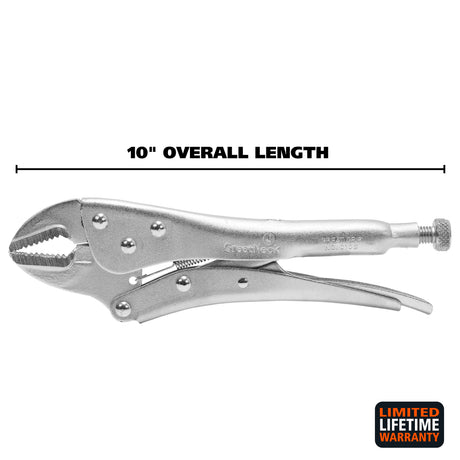 GreatNeck C10S Straight Jaw Locking Pliers (10 Inch) Additional Image 1