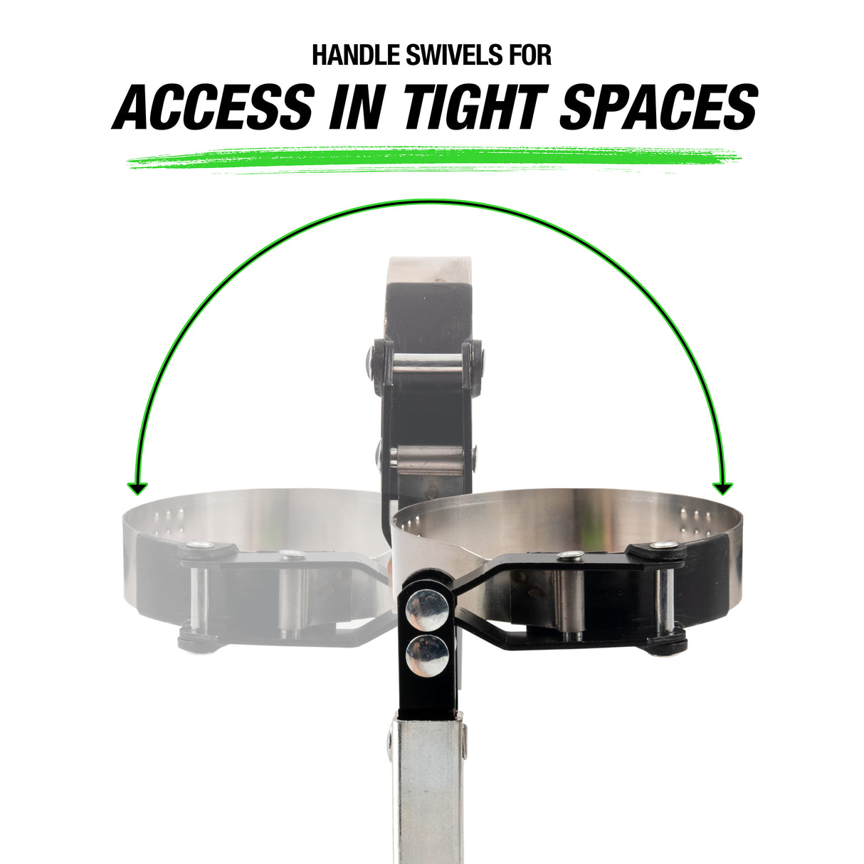 OEMTOOLS 87115 Swivel Oil Filter Wrench (4-3/4in. - 5-3/4in.) Additional Image 4