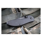 Sheffield 12169 Berda Steel 3in. Drop Point Assisted Opening Knife Additional Image 7