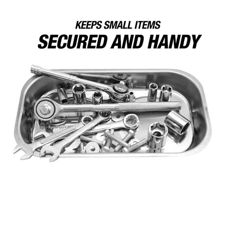 OEMTOOLS 25117C 5 Inch x 9 Inch Rectangular Magnetic Tray in Clamshell Additional Image 4