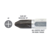OEMTOOLS 22572 4 Inch #2 Phillips Screwdriver Additional Image 2