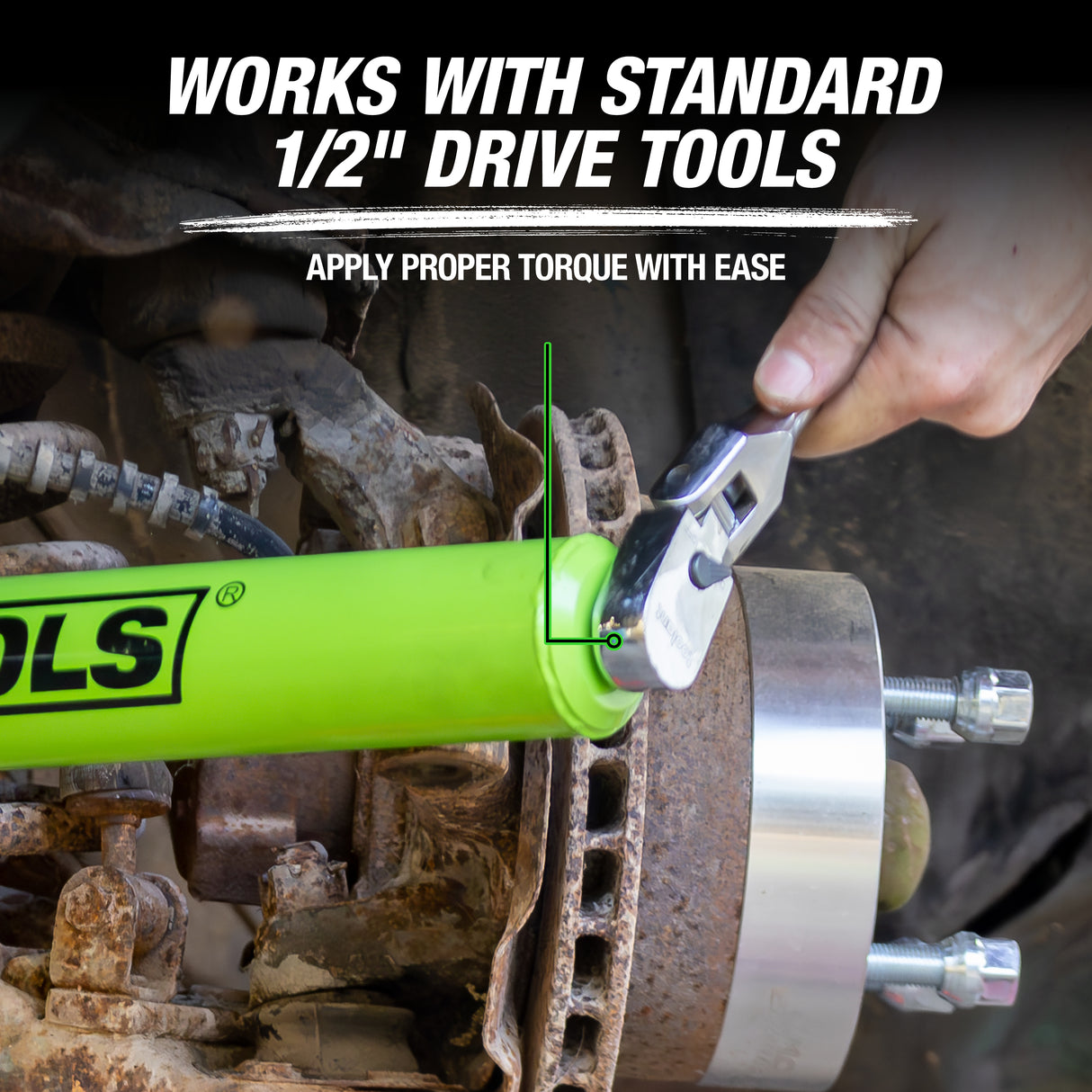 OEMTOOLS 27178 Master Inner Tie Rod Tool Set Additional Image 5