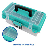 Sheffield 12671 13in. Tackle Box-Teal/Gray Additional Image 3