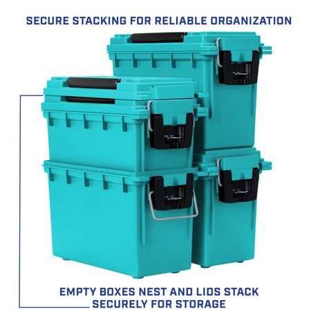 Sheffield 12633 Field Box- Teal, Made in the U.S.A. Additional Image 5