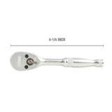 OEMTOOLS 22900 1/4 Drive 4-1/4 Inch Ratchet with Standard Handle Additional Image 1