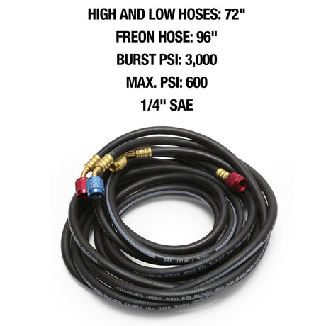 OEMTOOLS 27230 1/4in. SAE Hose Set Additional Image 1