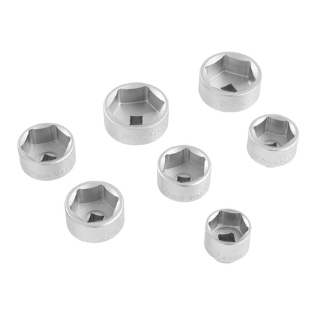 OEMTOOLS 27197 7 Piece 3/8 Inch Drive Oil Filter Cap Removal Socket Set Additional Image 5