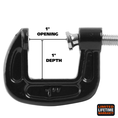 GreatNeck CC1 C-Clamp (1 Inch) Additional Image 1