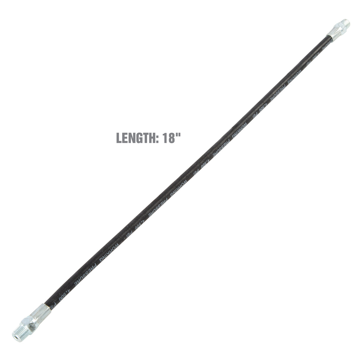 OEMTOOLS 25709 Hand Operated Grease Gun Hose 18in. Additional Image 5