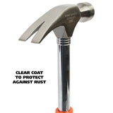 GreatNeck S16S Steel Straight Claw Hammer (16 Oz.) Additional Image 3