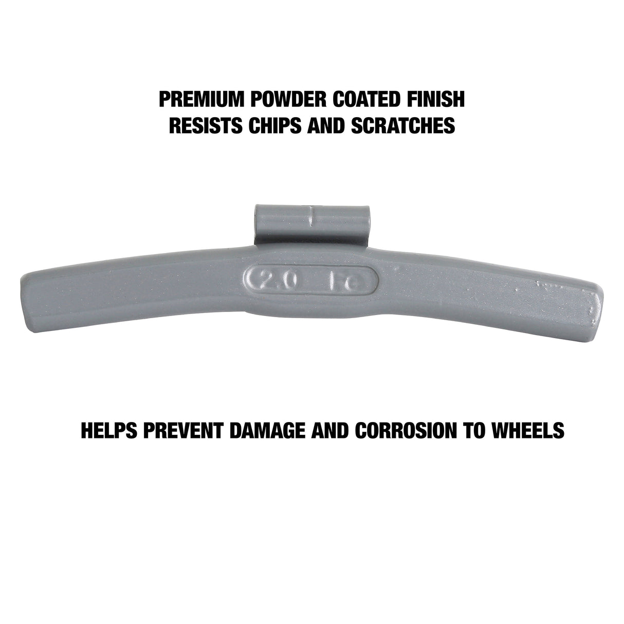 OEMTOOLS 23266 2.0 oz. T Style Steel Wheel Weight - 1 Box of 25 Additional Image 3
