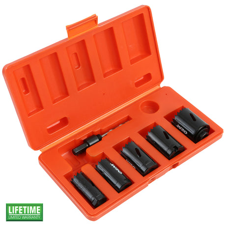 OEMTOOLS 24378 6 Piece Bi-Metal Hole Saw Set Additional Image 1