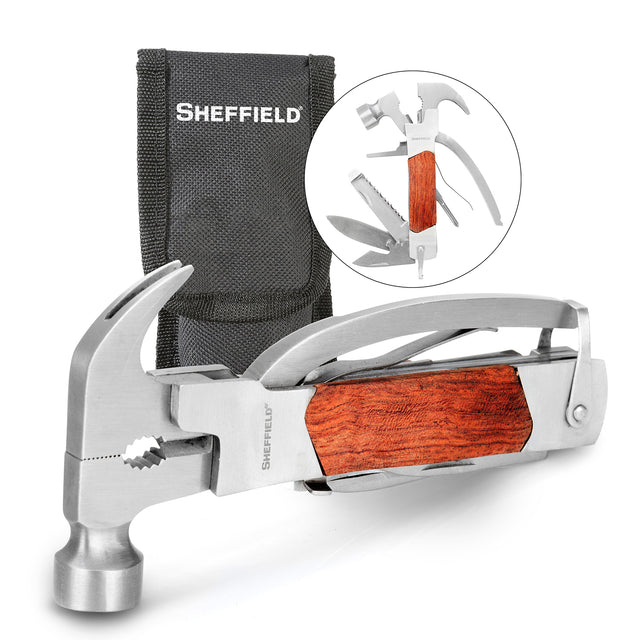 Sheffield 12913 The Hammer 14-in-1 Multi-Tool Main Image