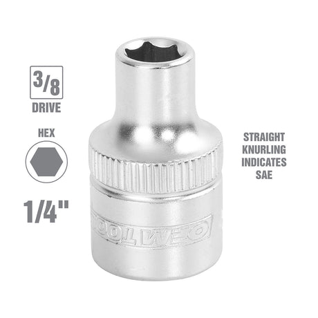 OEMTOOLS 22301 1/4 Inch SAE Socket Additional Image 1