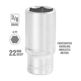 OEMTOOLS 22336 22 mm 3/8 Inch Drive Deep Socket Additional Image 1