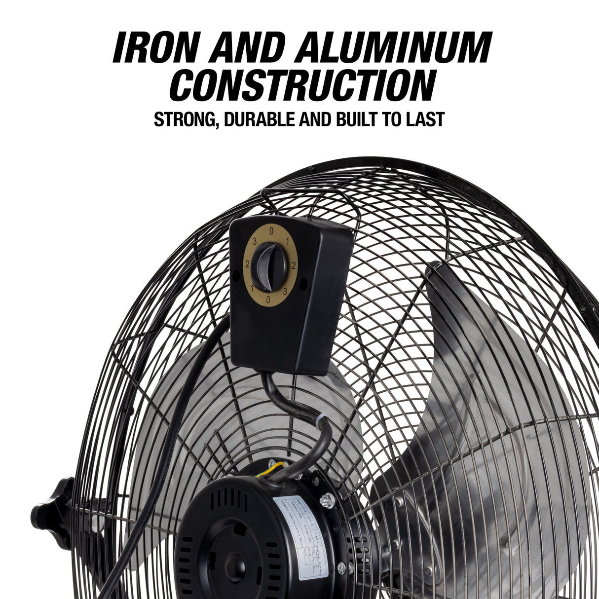OEMTOOLS 34889 20 Inch High Velocity Floor Fan Additional Image 6
