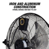 OEMTOOLS 34889 20 Inch High Velocity Floor Fan Additional Image 6