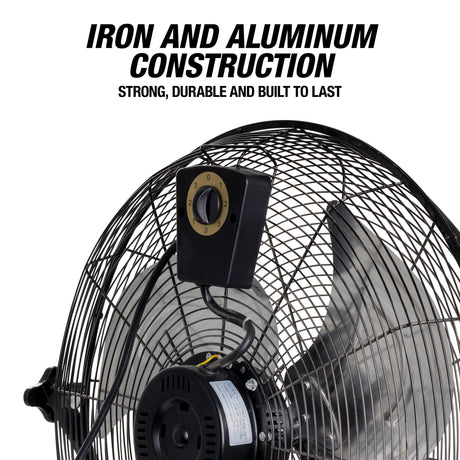 OEMTOOLS 34889 20 Inch High Velocity Floor Fan Additional Image 6