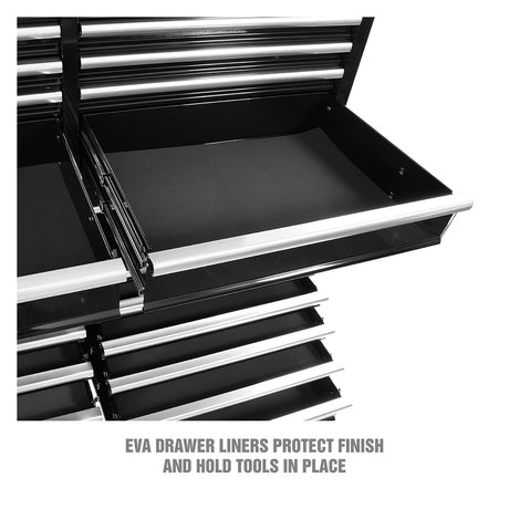 OEMTOOLS 24736 Professional Series 57-Inch 12-Drawer Tool Cabinet - Black Additional Image 4