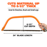 GreatNeck BB24 Bow Saw (24-Inch) Additional Image 5