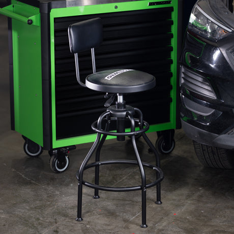 OEMTOOLS 25700 Double Ring Adjustable Stool With Backrest Additional Image 8