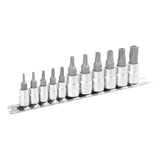 OEMTOOLS 22973 11 Piece Tamper-Proof Star Plus Bit Socket Set Main Image