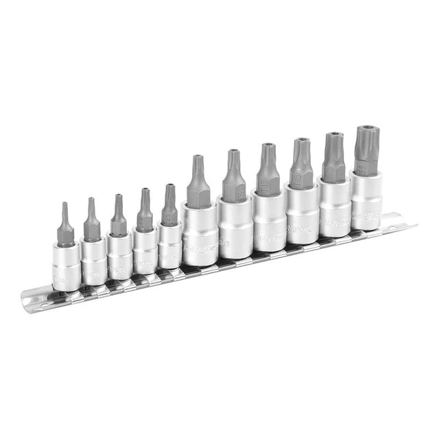 OEMTOOLS 22973 11 Piece Tamper-Proof Star Plus Bit Socket Set Main Image