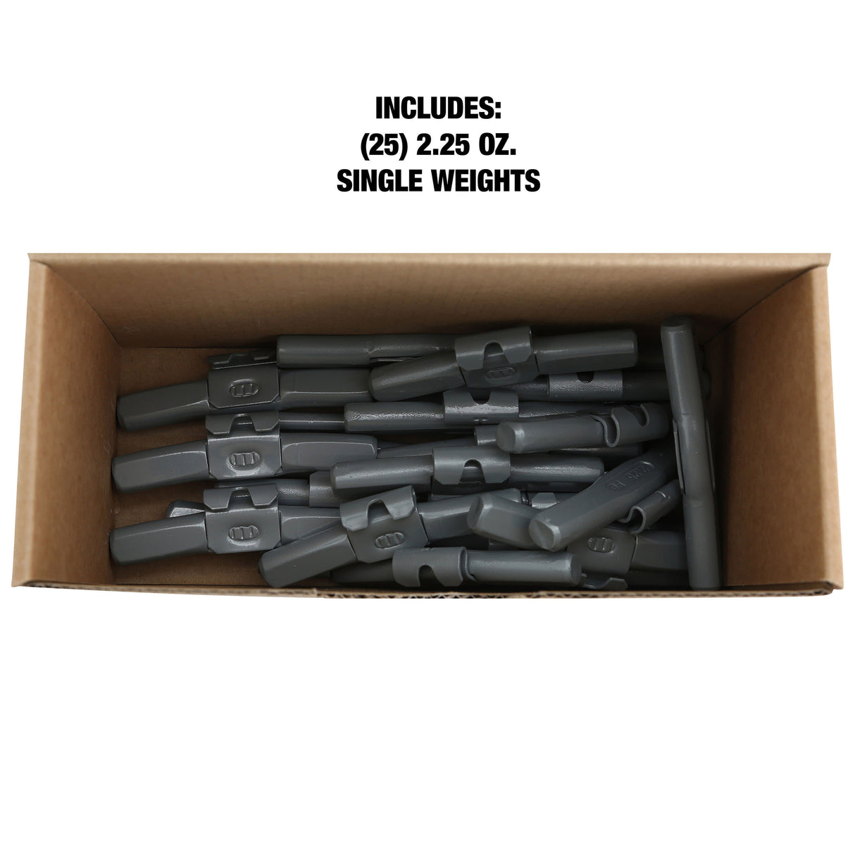OEMTOOLS 23268 2.25 oz. T Style Steel Wheel Weight - 1 Box of 25 Additional Image 4