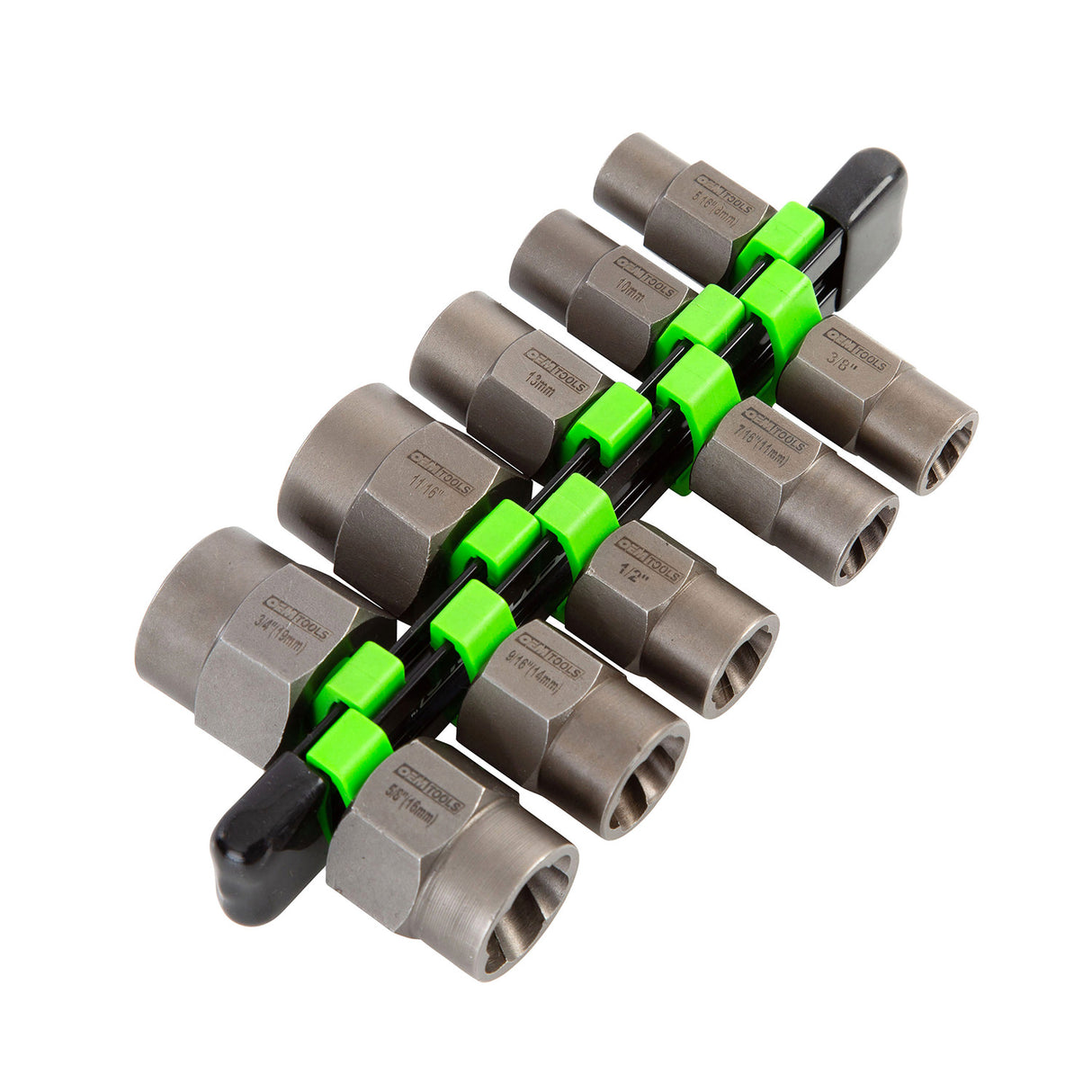 OEMTOOLS 22988 10 Piece Spiral Type Bolt Extractor Set Main Image