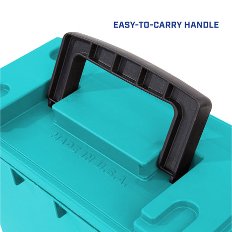 Sheffield 12633 Field Box- Teal, Made in the U.S.A. Additional Image 6