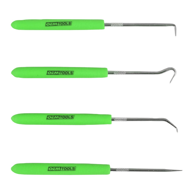 OEMTOOLS 26535 4 Piece Mini Hook and Pick Set Main Image
