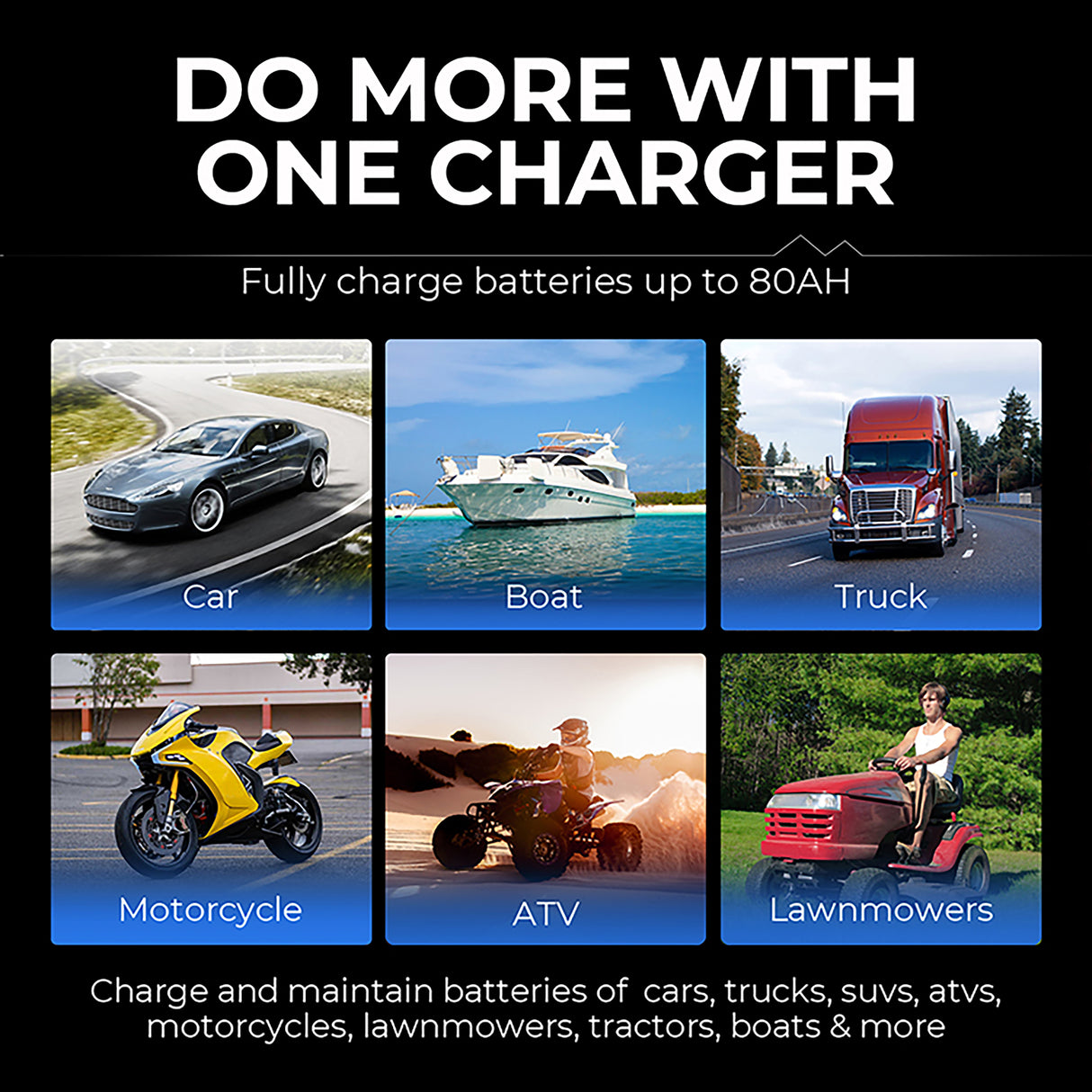 TopDon T1200 1.2A Smart Battery Charger Additional Image 7