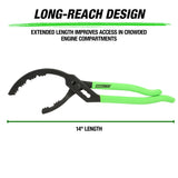 OEMTOOLS 25324 14 Inch Adjustable Oil Filter Pliers Additional Image 3