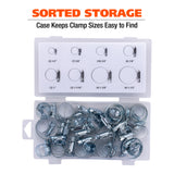 GreatNeck 68228 40-Piece Steel Hose Clamp Assortment Additional Image 4