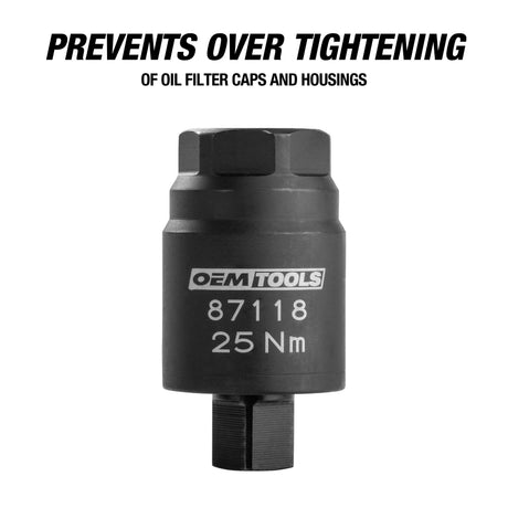 OEMTOOLS 87118 Torque Adapter, 25 Nm Additional Image 2