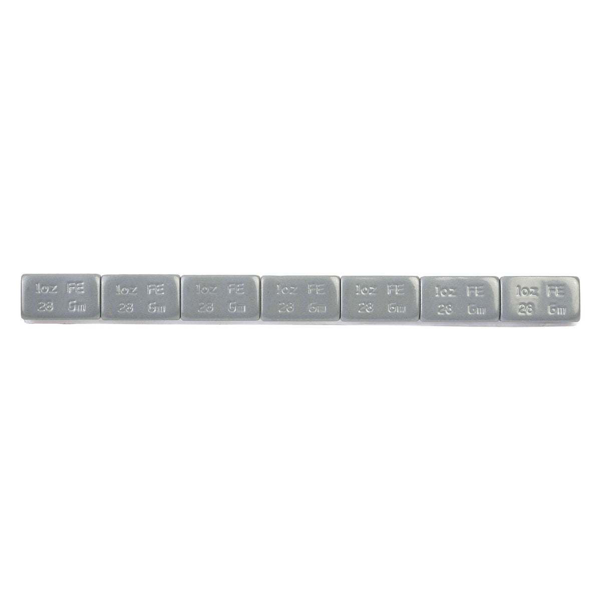 OEMTOOLS 23214 1.00 oz. Low Profile Steel Adhesive Wheel Weights, 16 Strips of 7, 112 Pieces Per Box Additional Image 5
