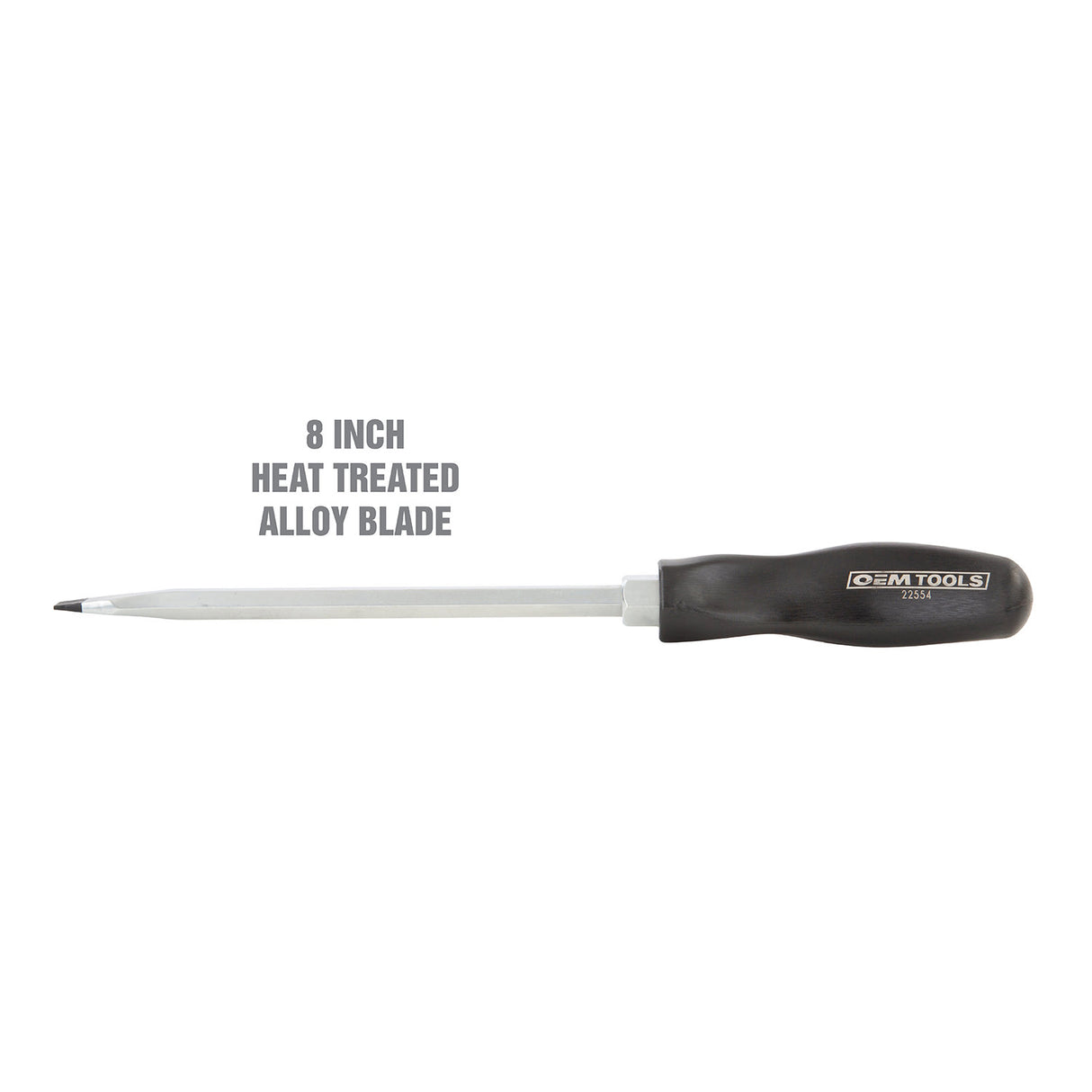 OEMTOOLS 22554 3/8 Inch x 8 Inch Slotted Screwdriver Additional Image 1
