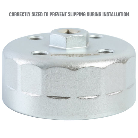OEMTOOLS 87136 88.8 mm 15 Flute Oil Filter Cap Wrench Additional Image 4