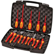 Knipex 9K 98 98 30 US 10 Pc. Pliers and Screwdriver Tool Set-1000V Insulated Main Image