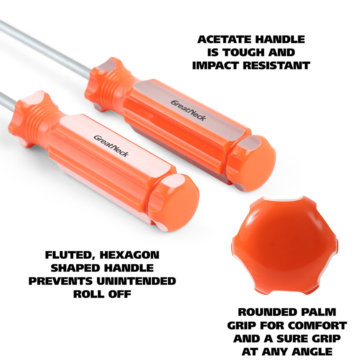 GreatNeck 73780 #0 and 1/8 Inch Pocket Screwdriver Set (2-Piece) Additional Image 1