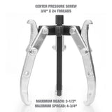 OEMTOOLS 27078 2/3-Jaw 5-Ton Long Arm Gear Puller Additional Image 2